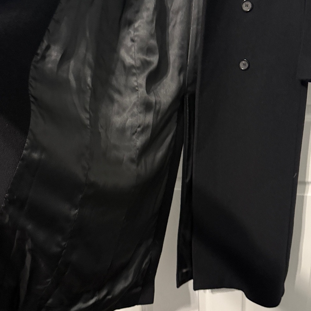 Cinzia‎ Rocca Icons Long Double Breasted 6 Button Wool Cashmere Trench Coat US 2 - Picture 13 of 13